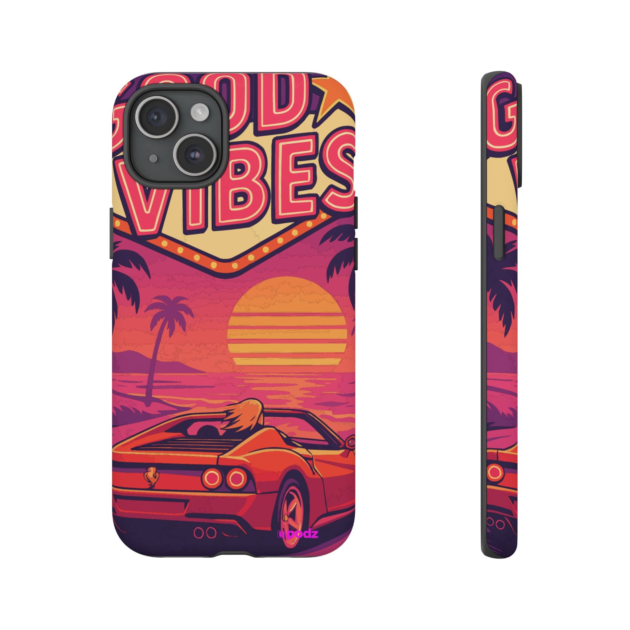 Good Vibes Design, Tough Cases, Phone Cover