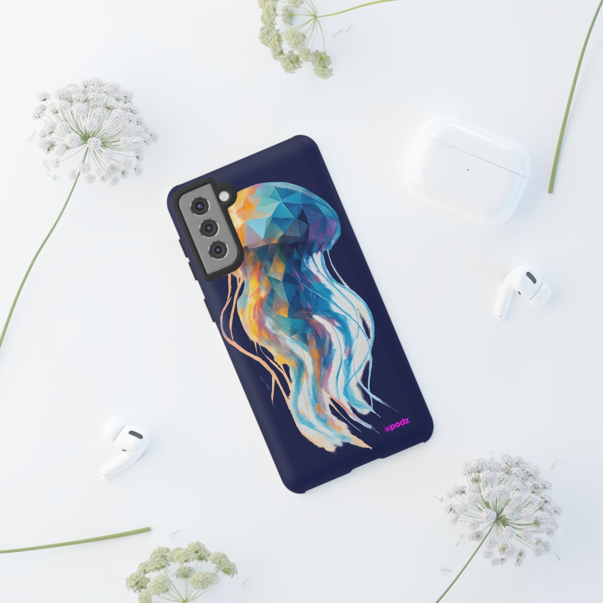 Jellyfish Glow Design, Tough Cases, Phone Cover