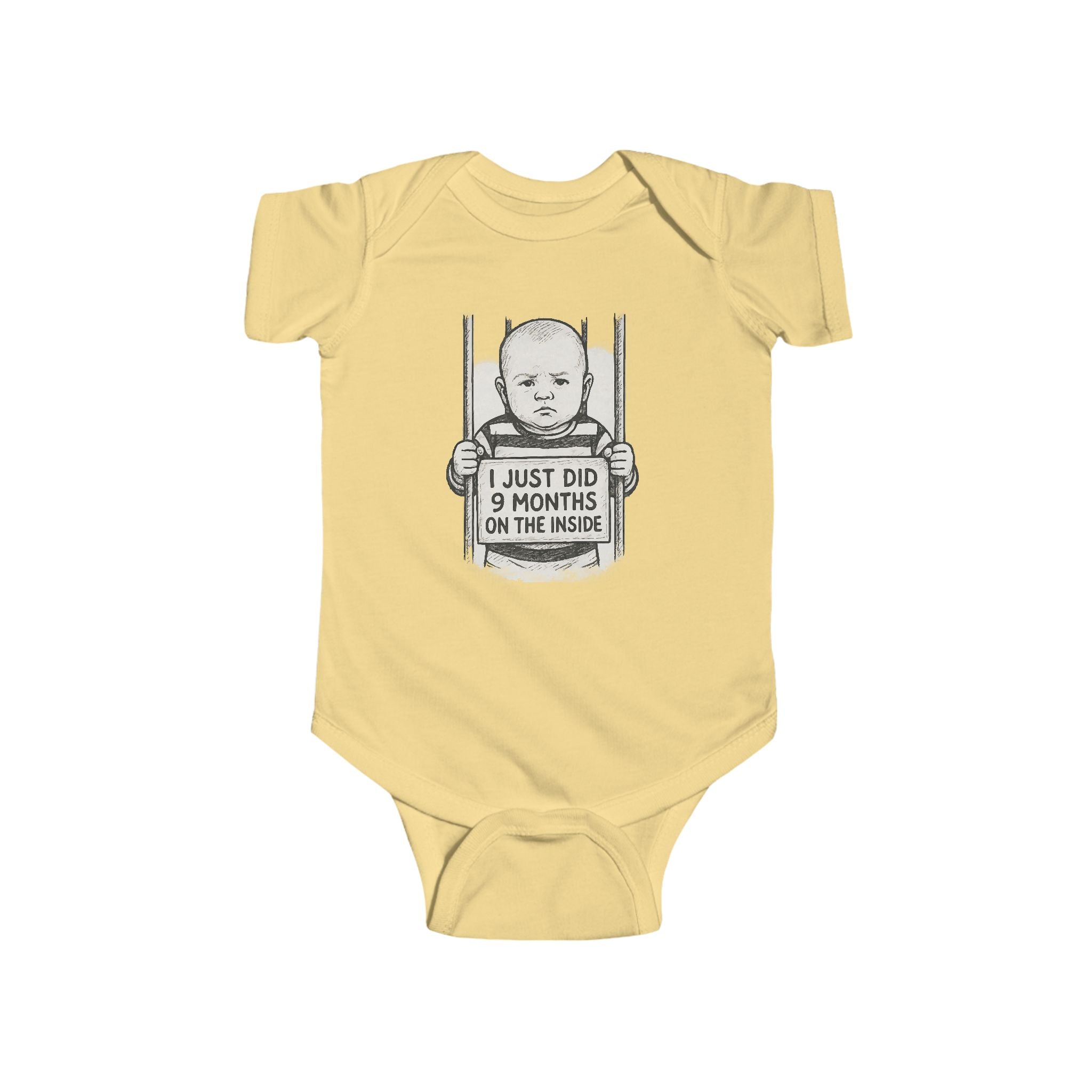 Just Did 9 Months Baby Bodysuit