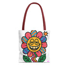 Flower Power Tote Bag - Quirky Fun Bag