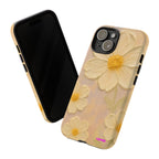 Phone Cases - Colorful Retro Oil Painting Flower