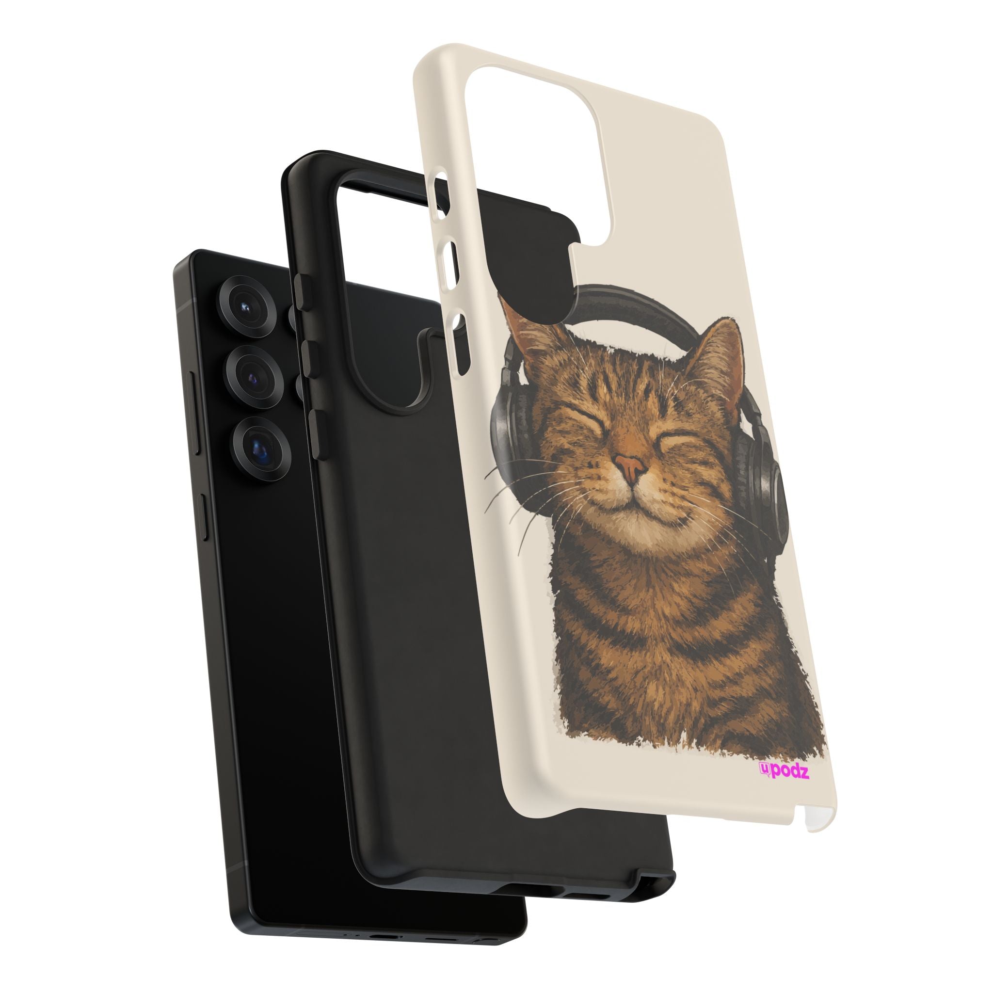 Feline Music Design, Tough Cases, Phone Cover