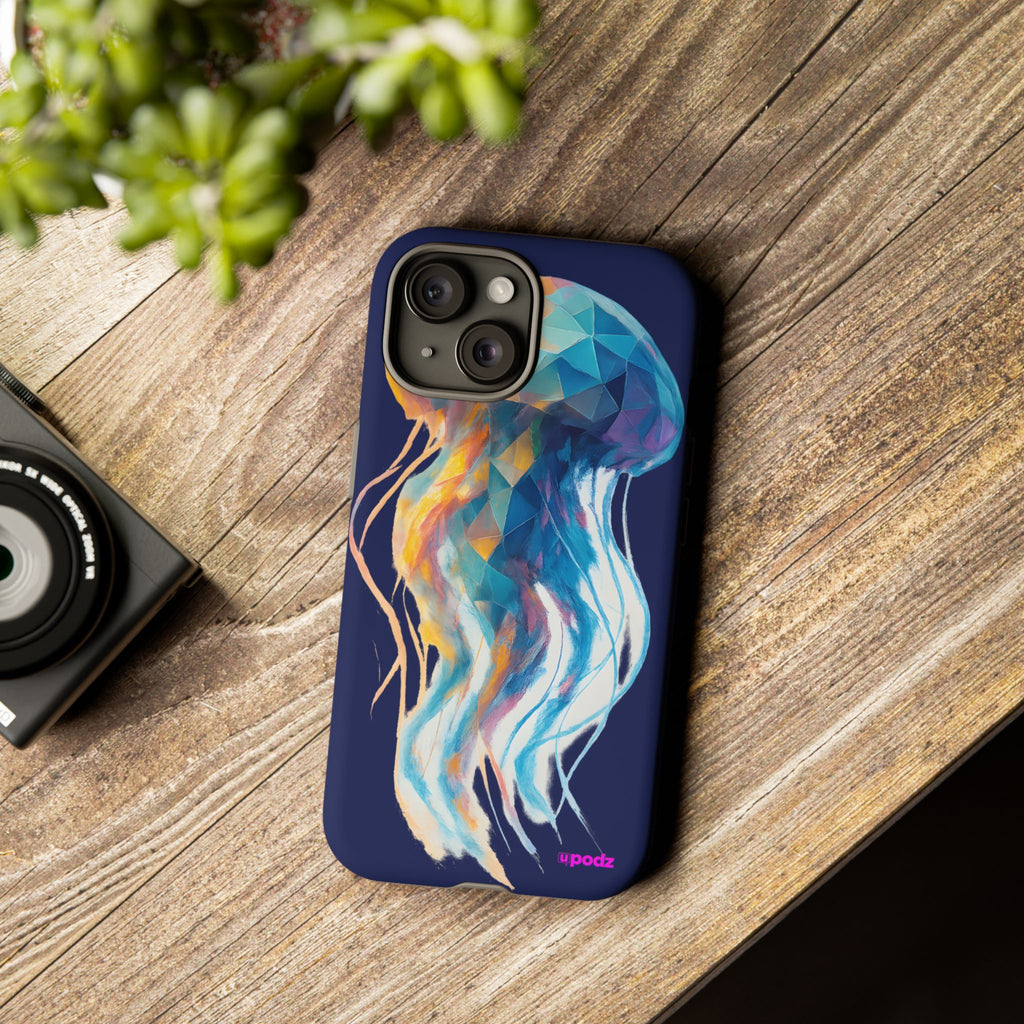 Jellyfish Glow Design, Tough Cases, Phone Cover