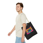 Tape Tote Bag, Inspirational Gift, Eco-Friendly Shopping Bag