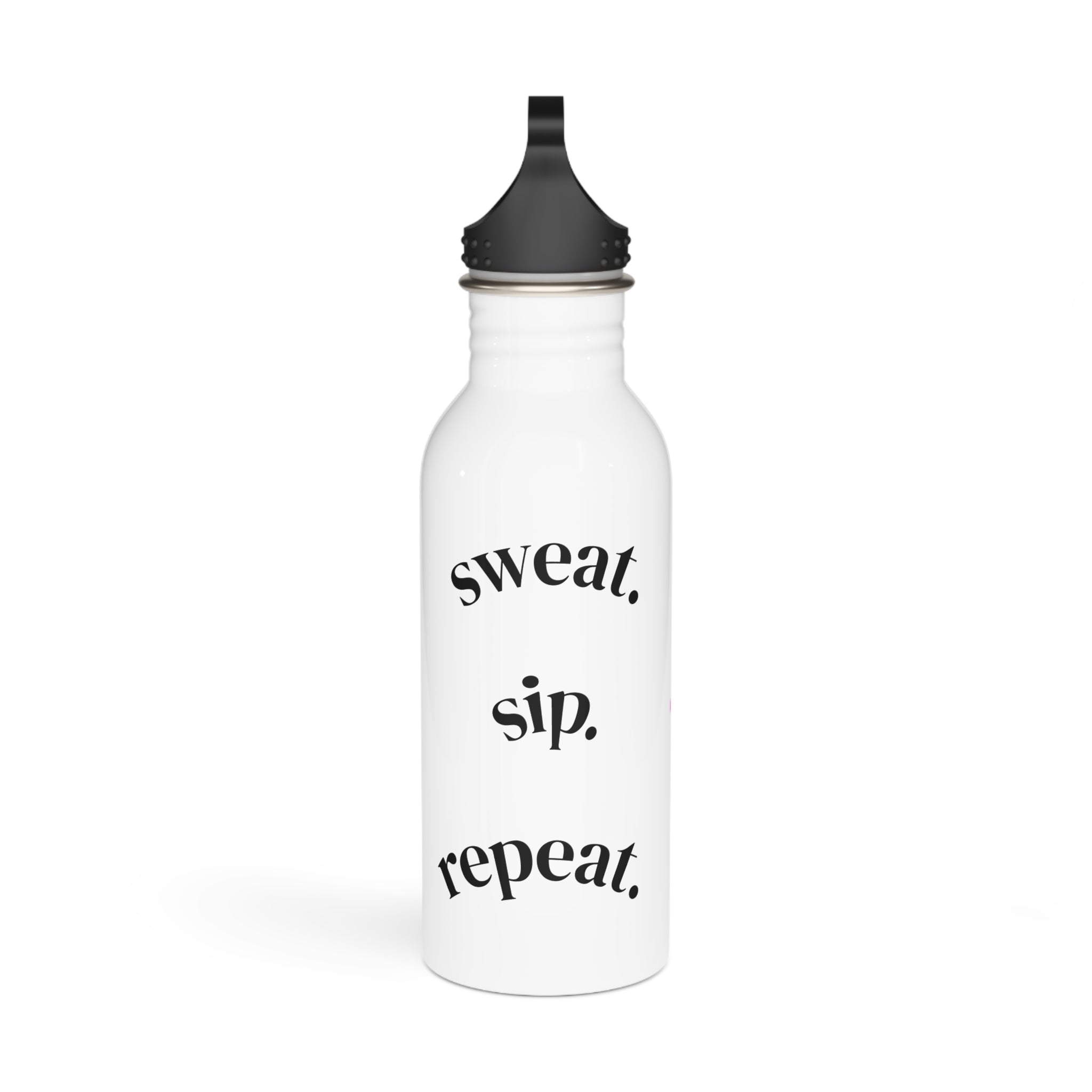 Sweat Sip Repeat - Water Bottle, Reusable Sports Hydration Flask
