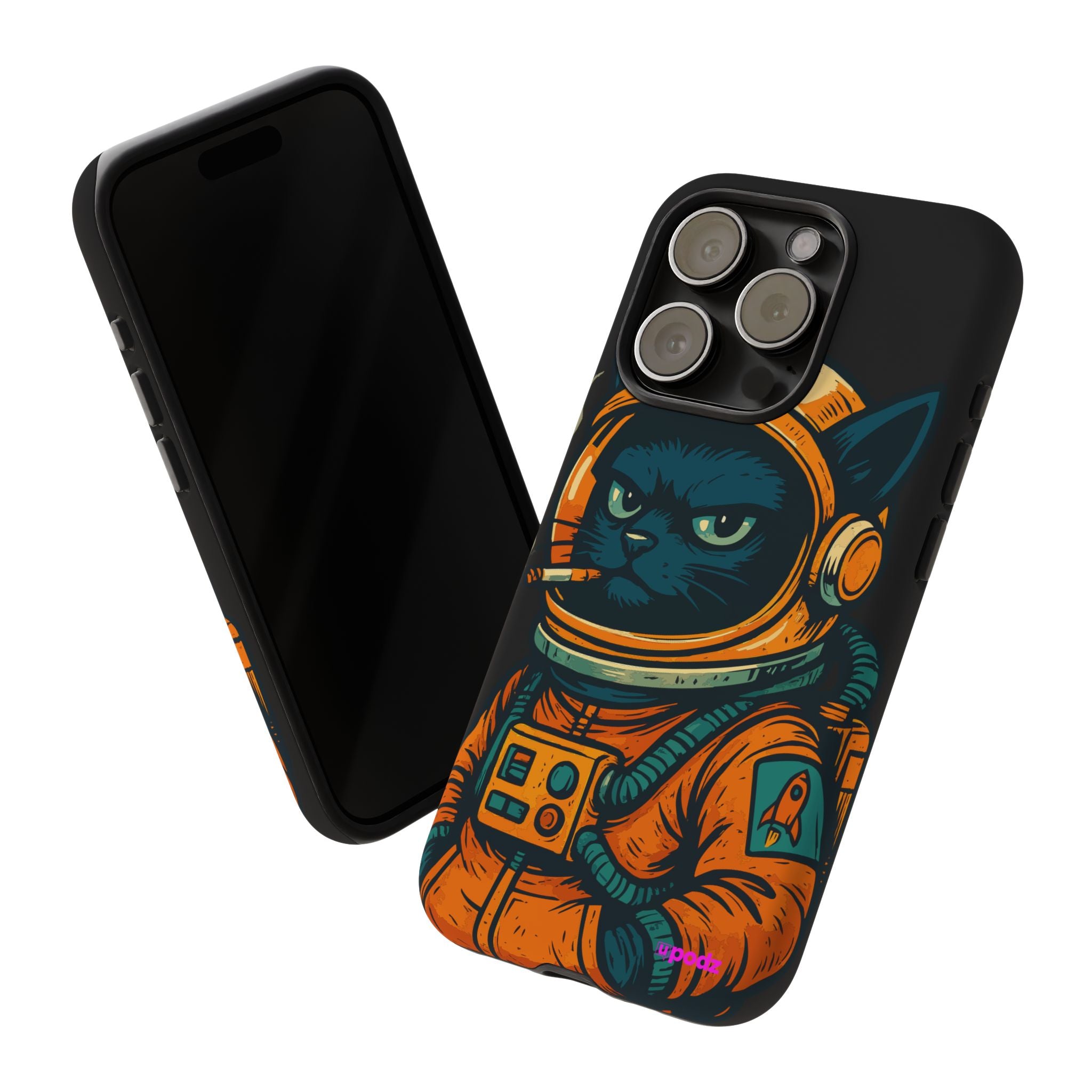 Smoking Cat Design, Tough Cases, Phone Cover