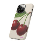Red Cherry Design, Tough Cases, Phone Cover