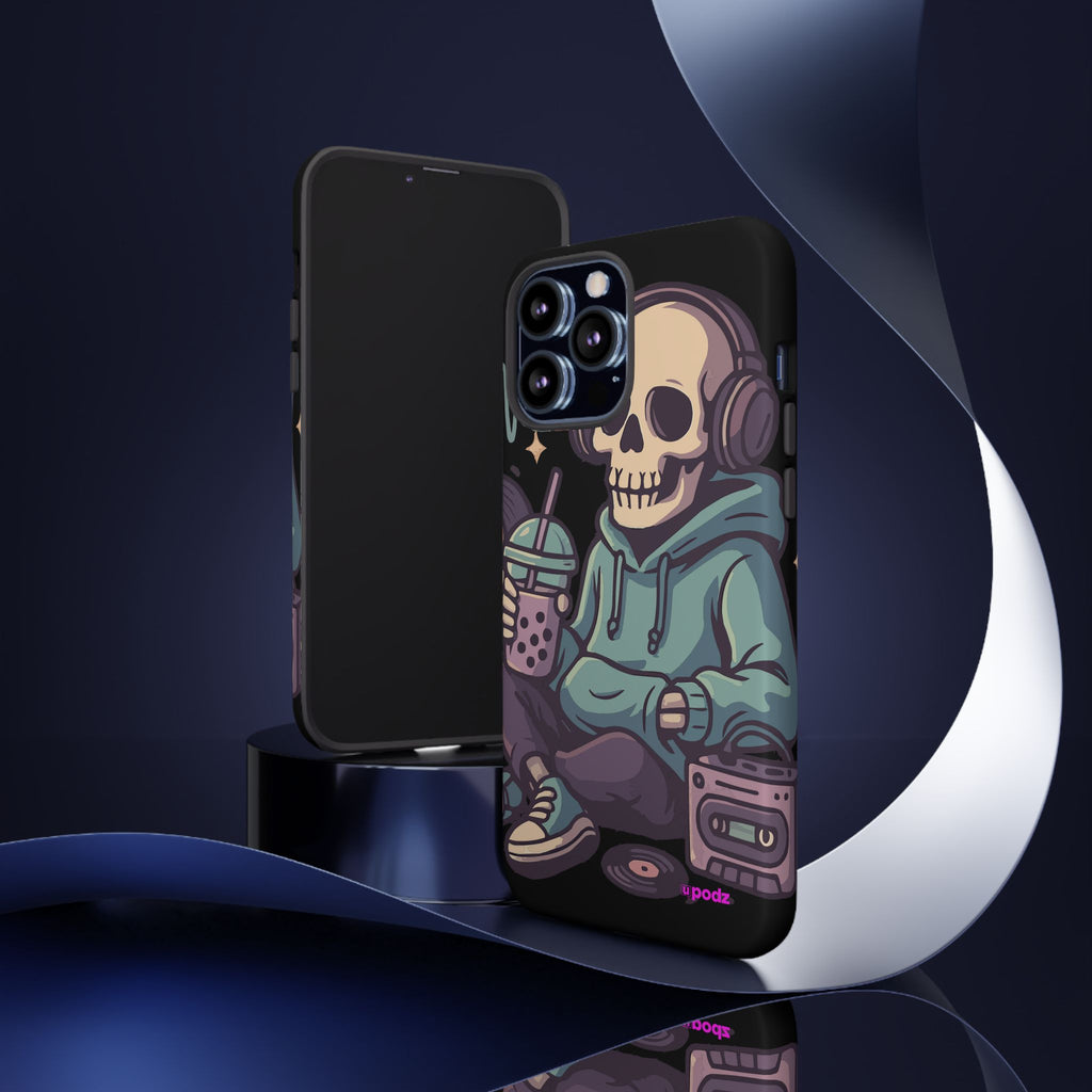 Skull Headphones Design, Tough Cases, Phone Cover
