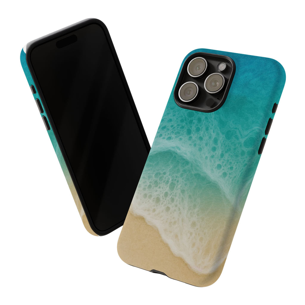 Resin Art, White Cover Design, Tough Cases, Phone Cover