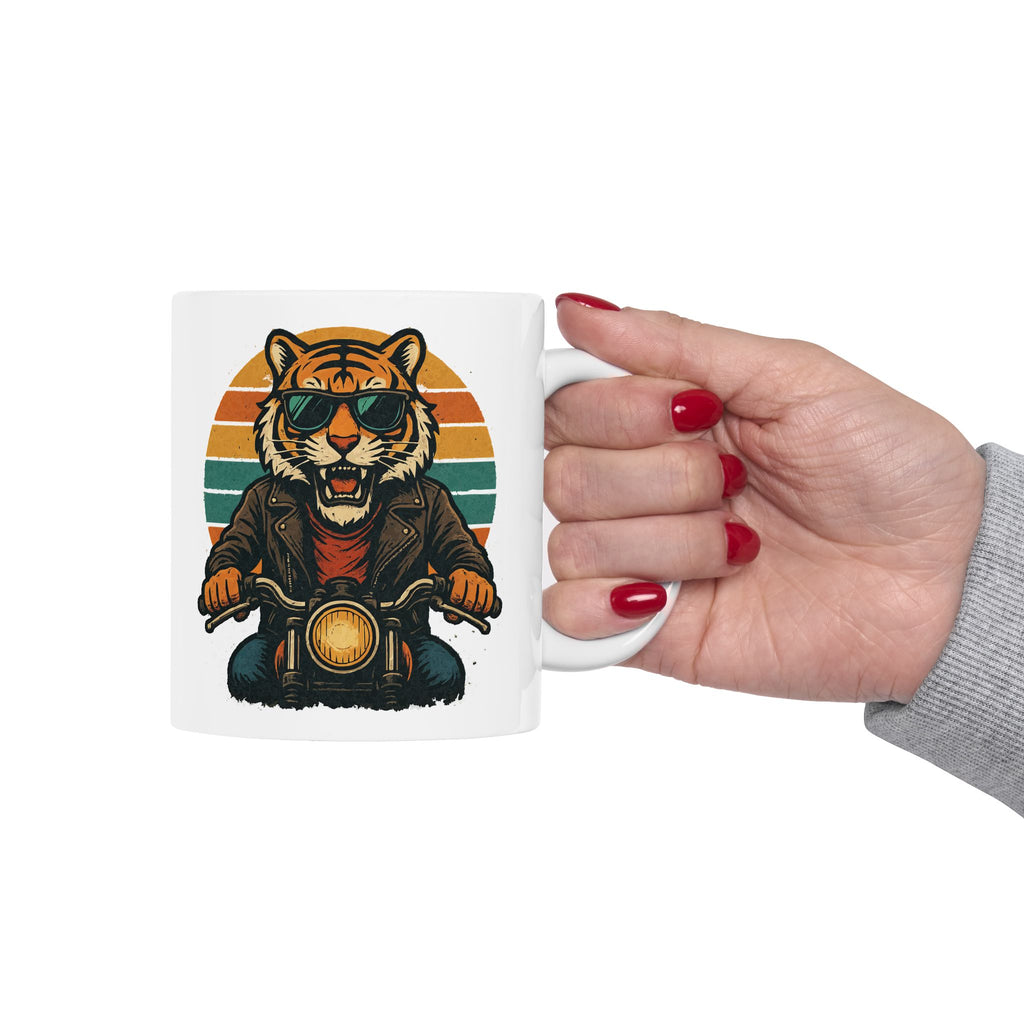 Tiger Ceramic Mug |  Personalized Mug