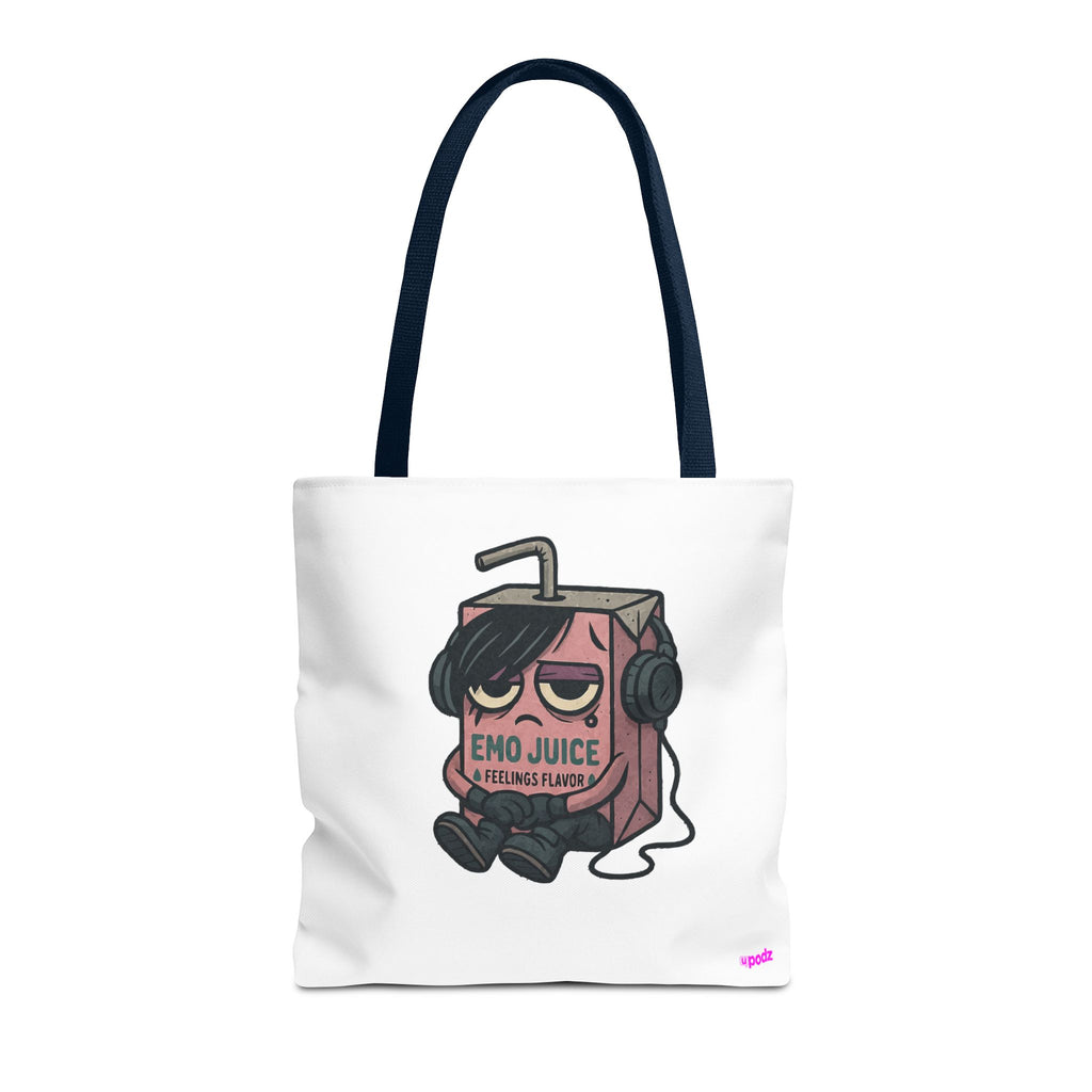 Sad Emo Tote Bag - Quirky Fun Bag