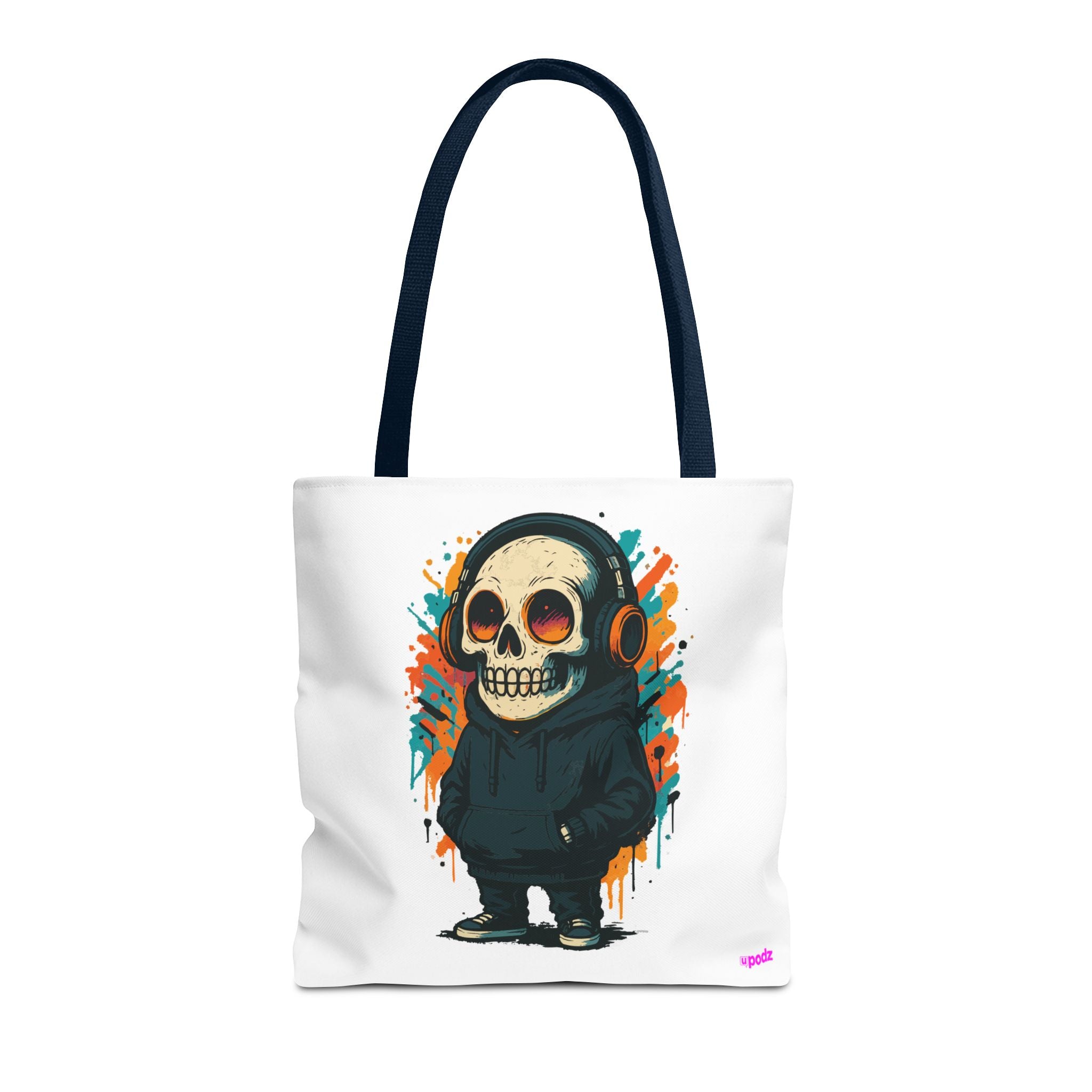 Skull Vibes Tote Bag - Quirky Fun Bag