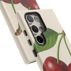 Red Cherry Design, Tough Cases, Phone Cover