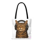 Kitty Love Tote Bag - Quirky Design, Fun Bag