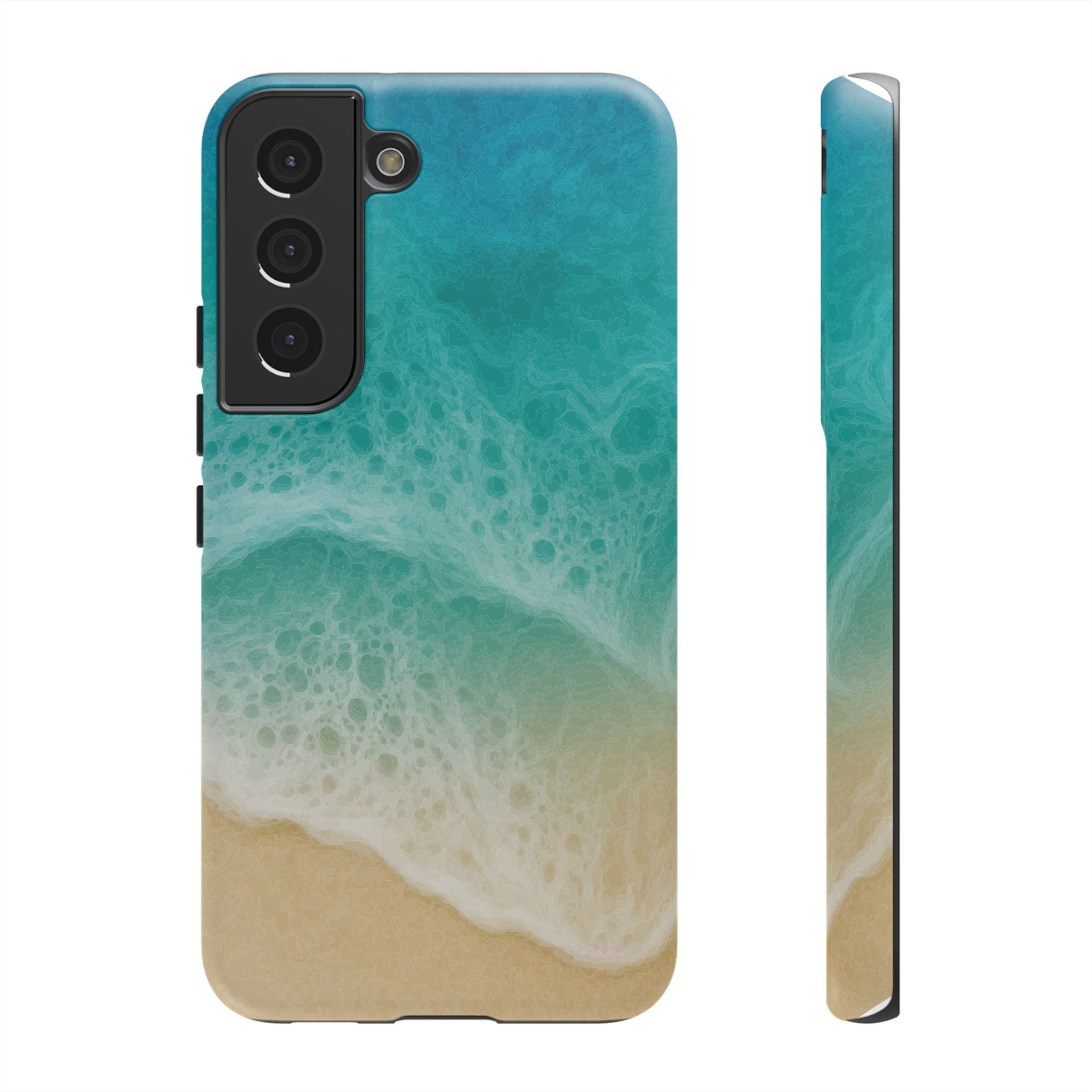 Resin Art, White Cover Design, Tough Cases, Phone Cover