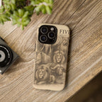 The Big 5 Design, Tough Cases, Phone Cover, Unique Gift