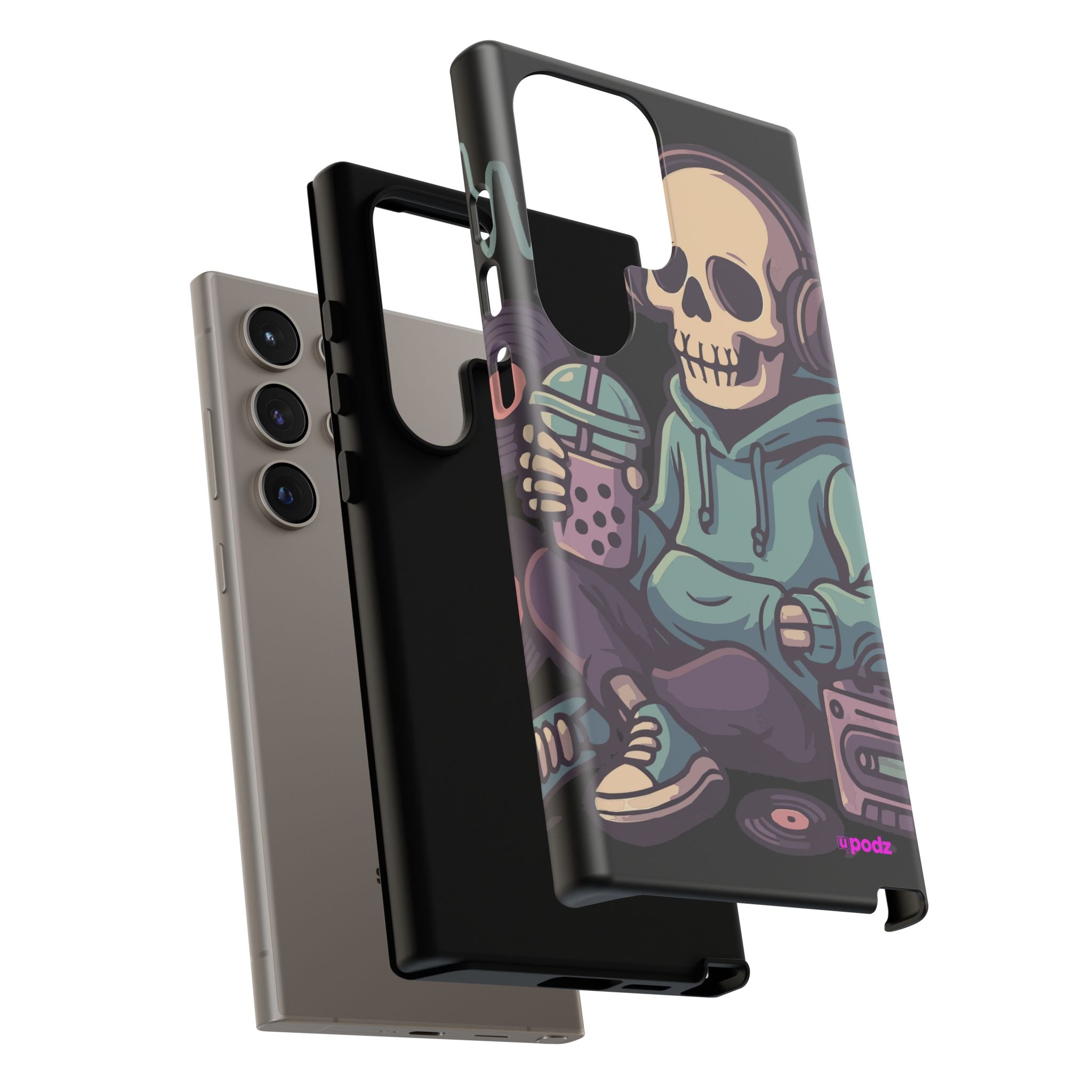 Skull Headphones Design, Tough Cases, Phone Cover