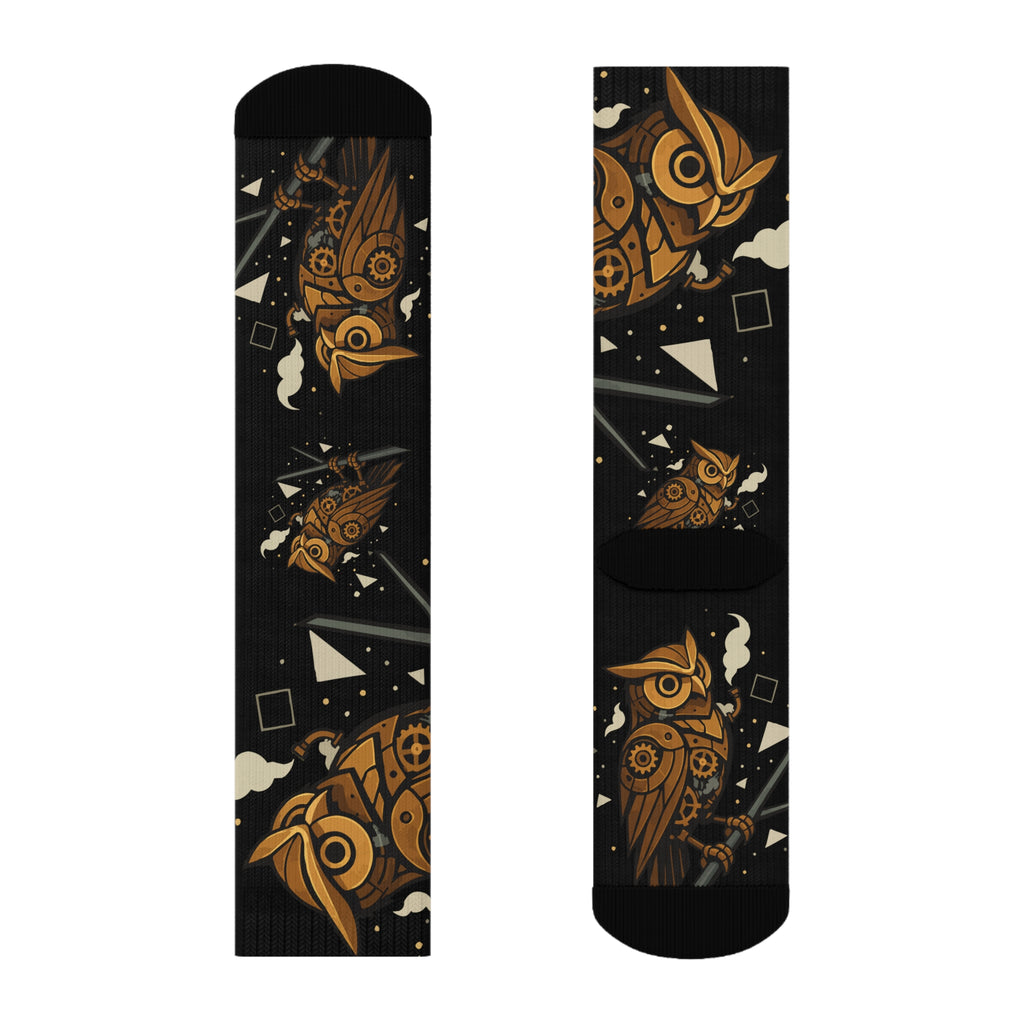 Owl Night Socks, Funky Design