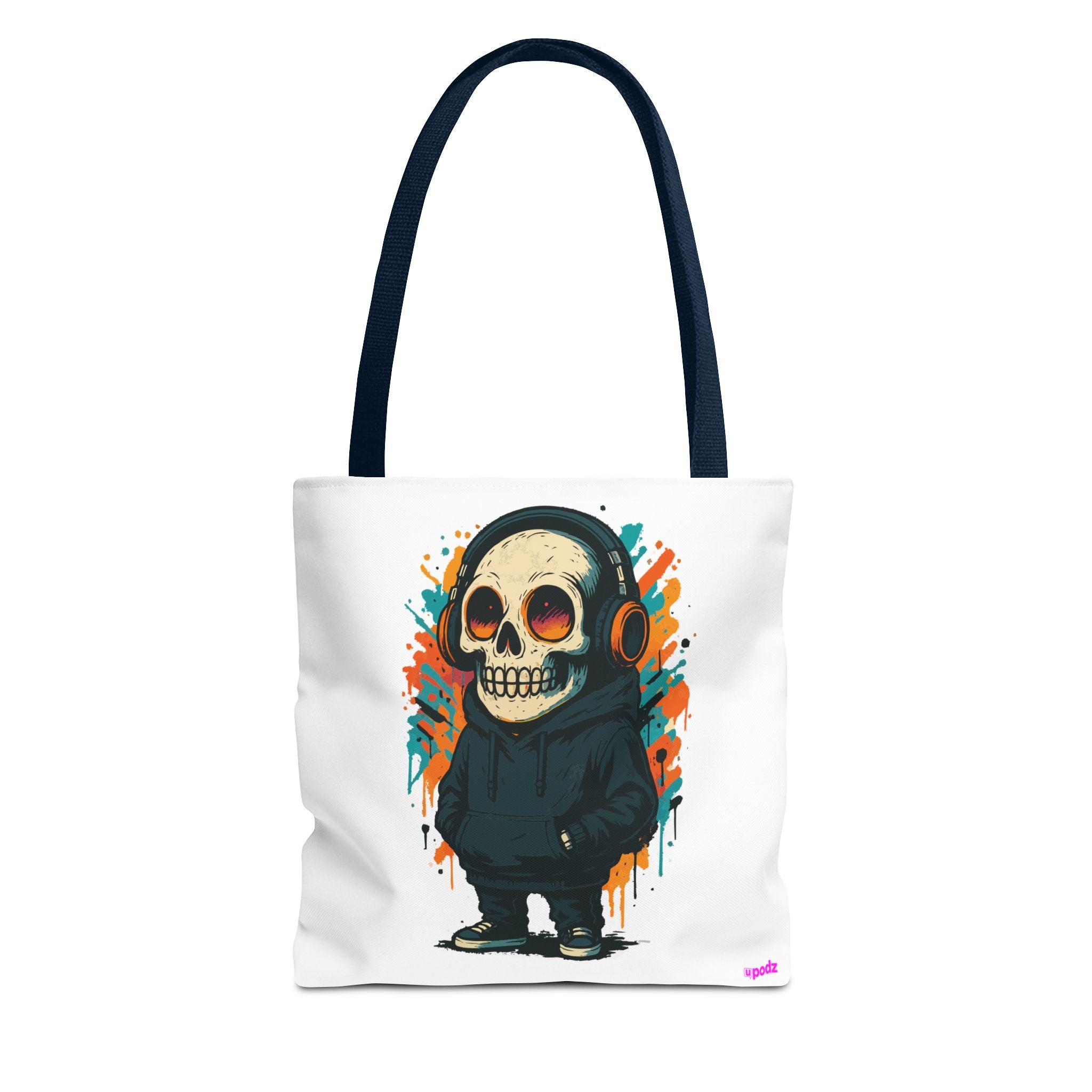 Skull Vibes Tote Bag - Quirky Fun Bag