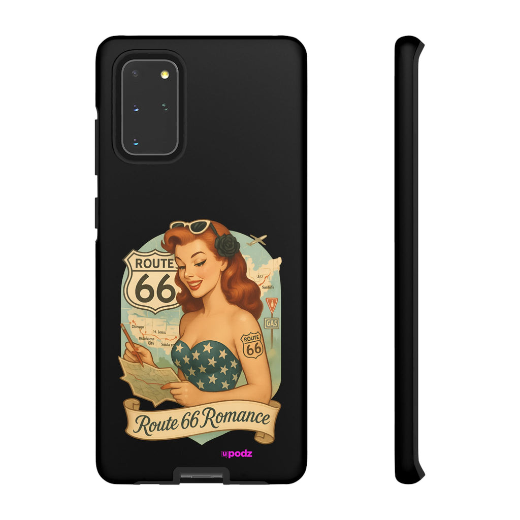 Route 66 Design, Tough Cases, Phone Cover, Unique Gift