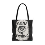 Gone Fishing Tote Bag - Quirky Fun Bag