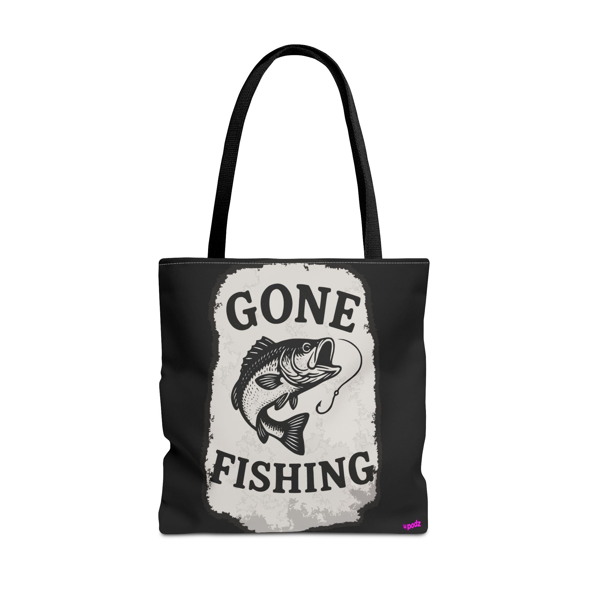 Gone Fishing Tote Bag - Quirky Fun Bag
