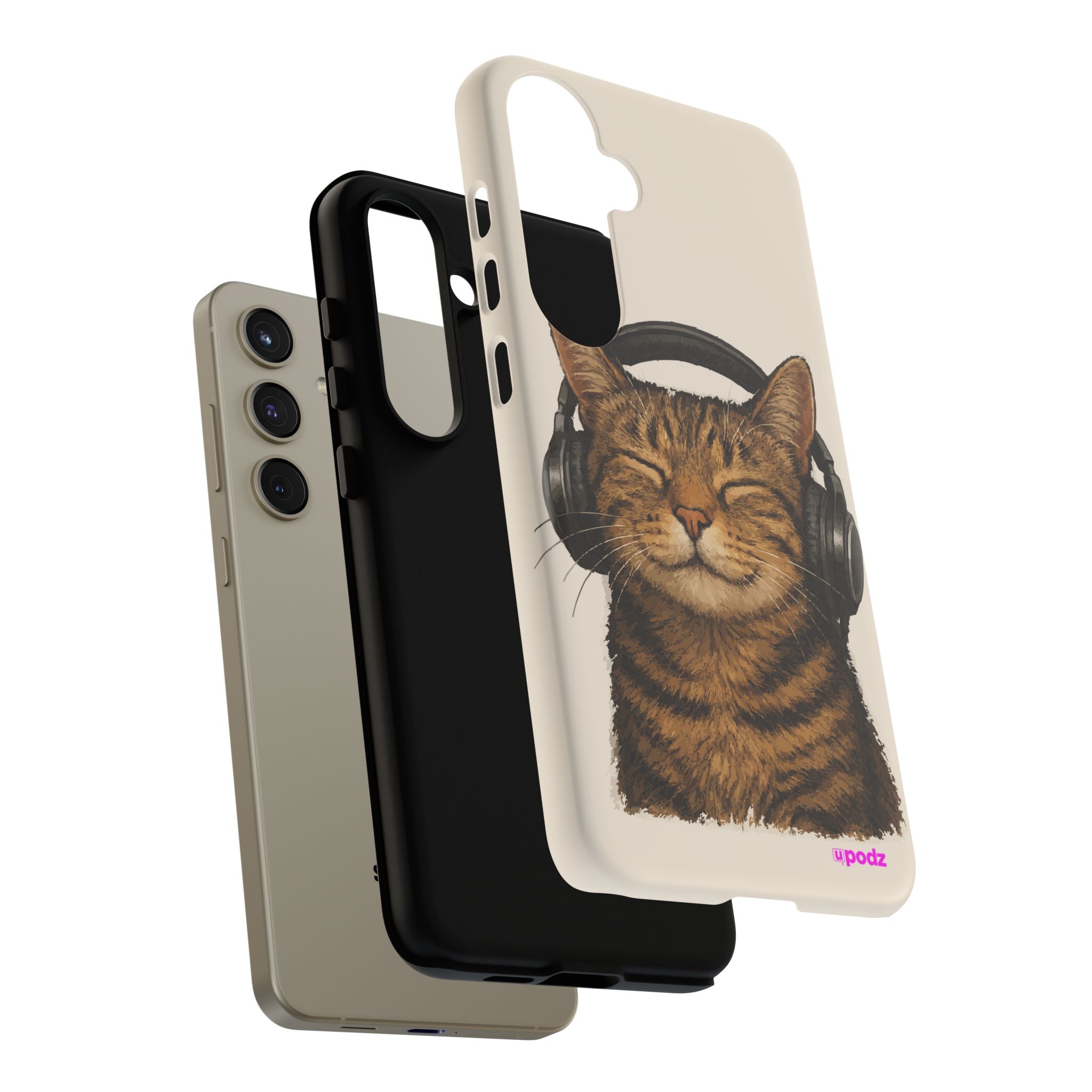 Feline Music Design, Tough Cases, Phone Cover