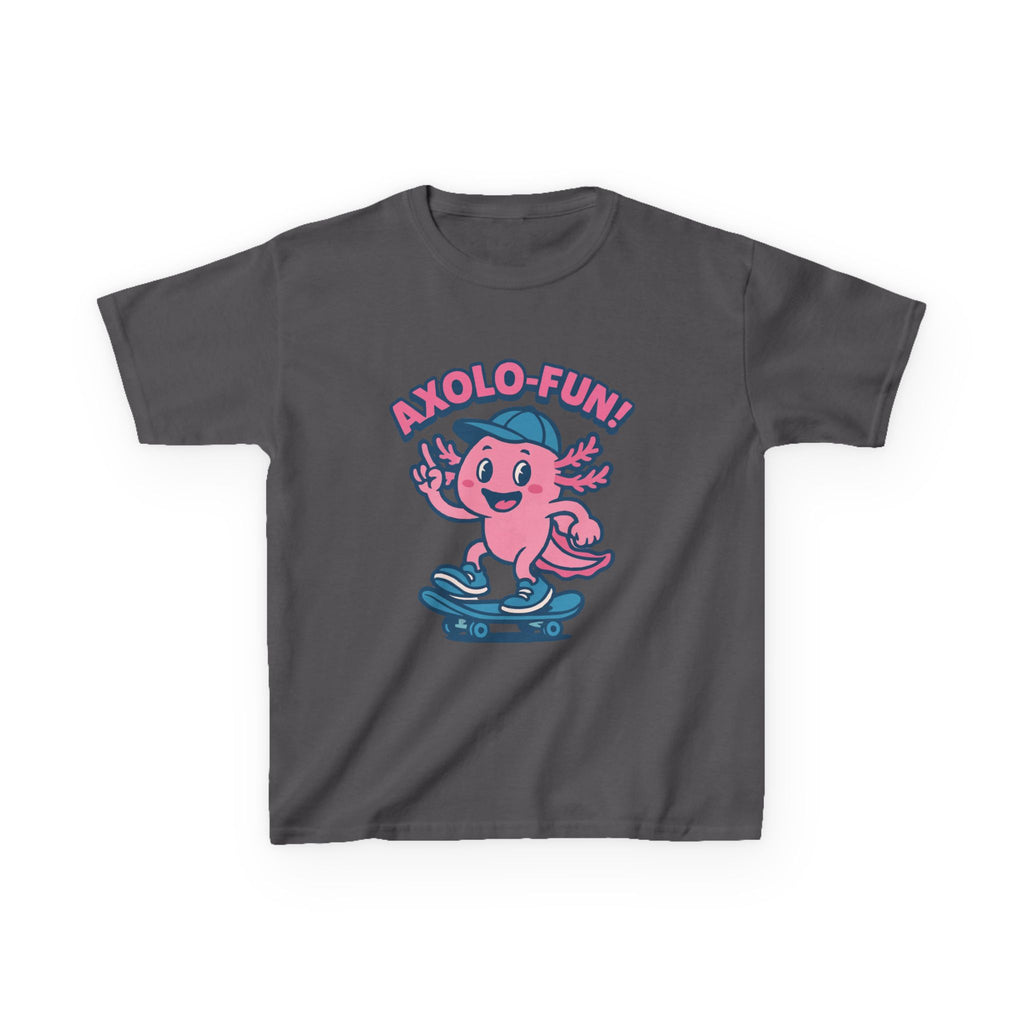 Axolotl Kids Tee, Fun Graphic Tee, Kids Cotton T-Shirt