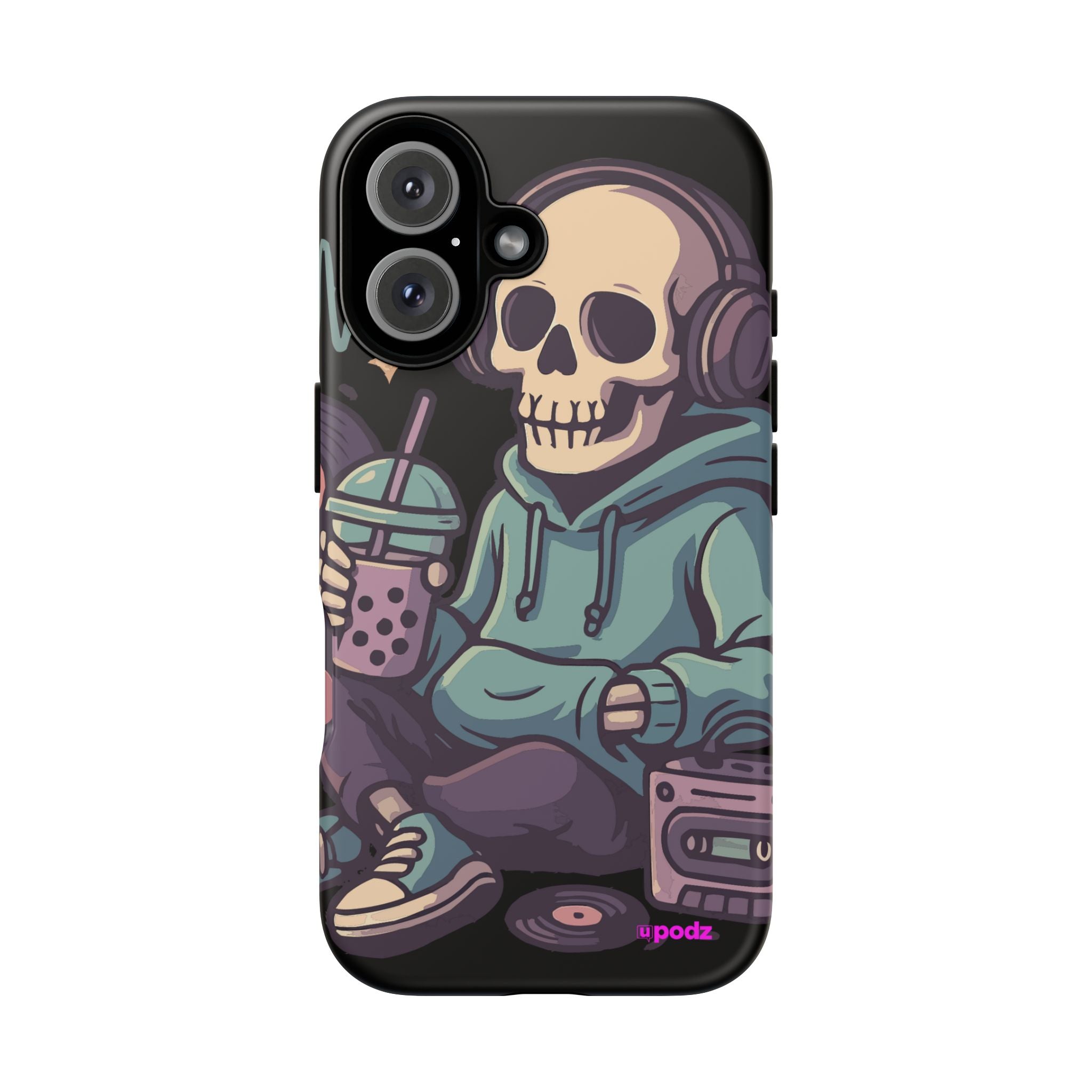 Skull Headphones Design, Tough Cases, Phone Cover