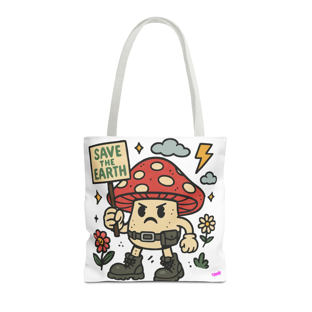 Save The Earth - Quirky Design, Fun Bag