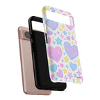 Colourful Doodle Design, Tough Cases, Phone Cover