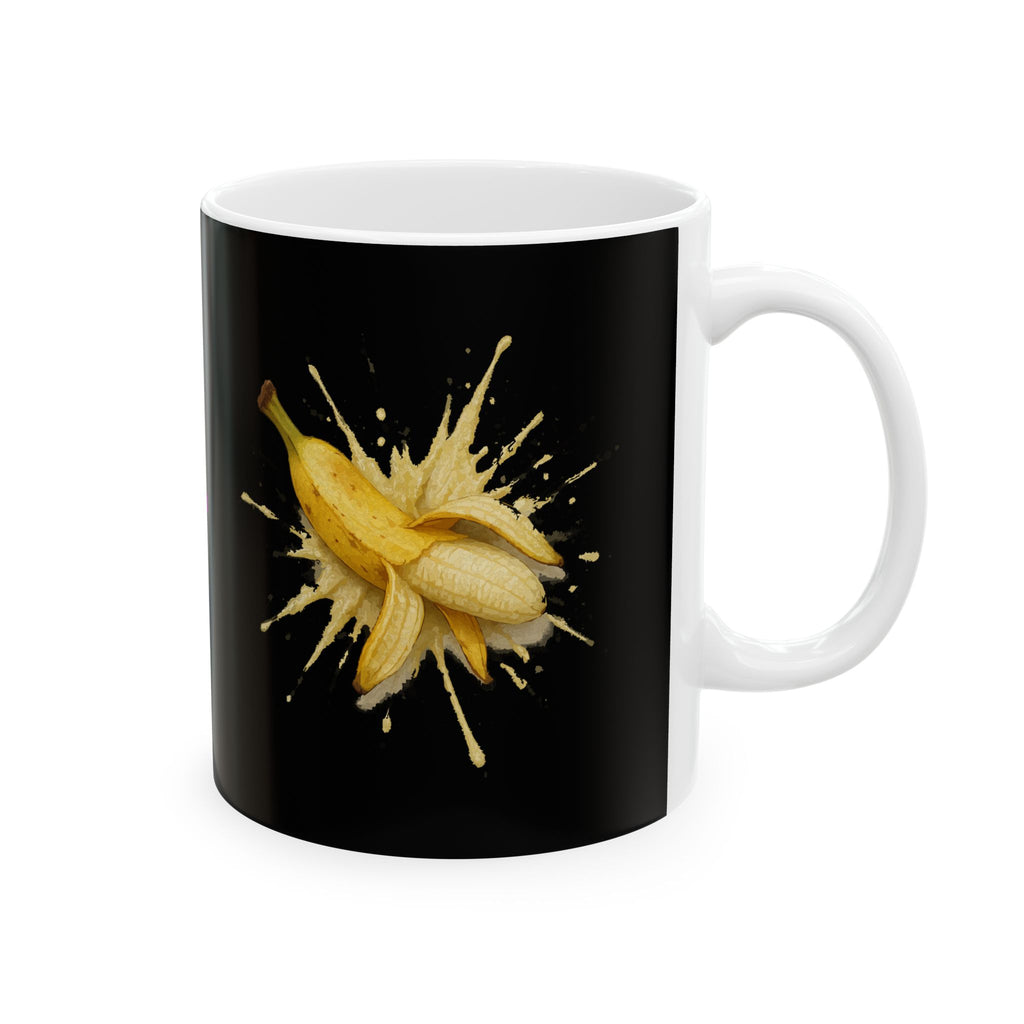 Banana Splat Ceramic Mug |  Personalized Mug