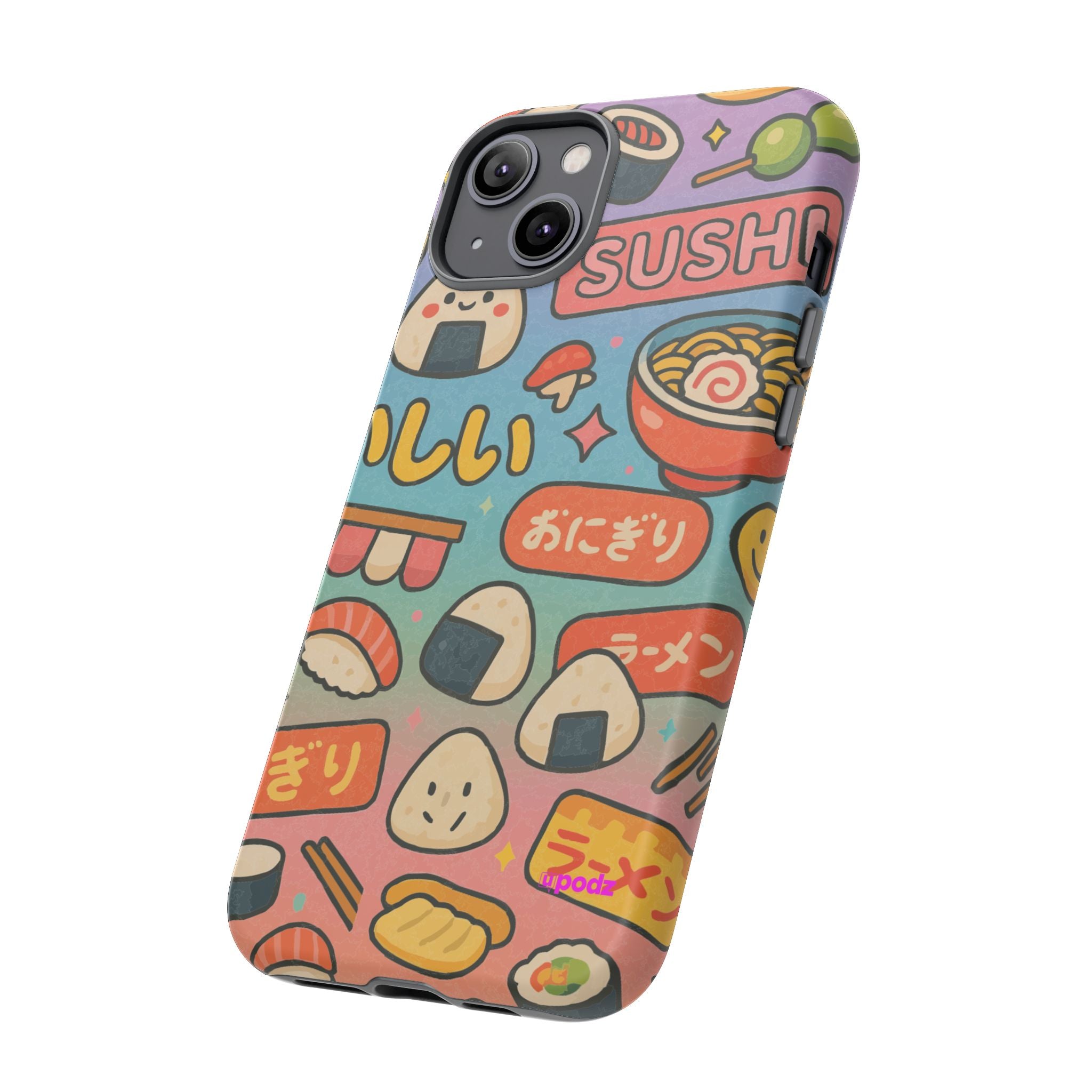 I love Sushi, White Cover Design, Tough Cases, Phone Cover