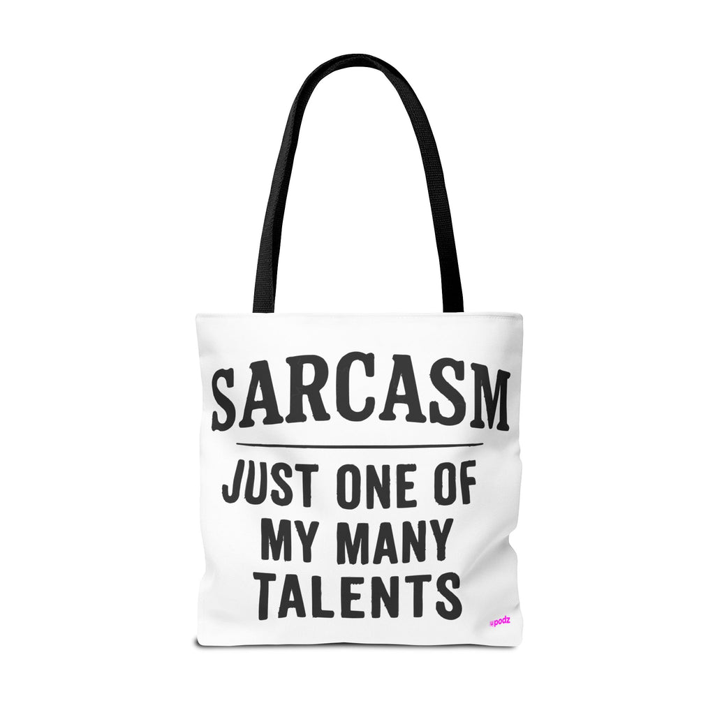 Sarcasm Tote Bag - Quirky Design, Fun Bag