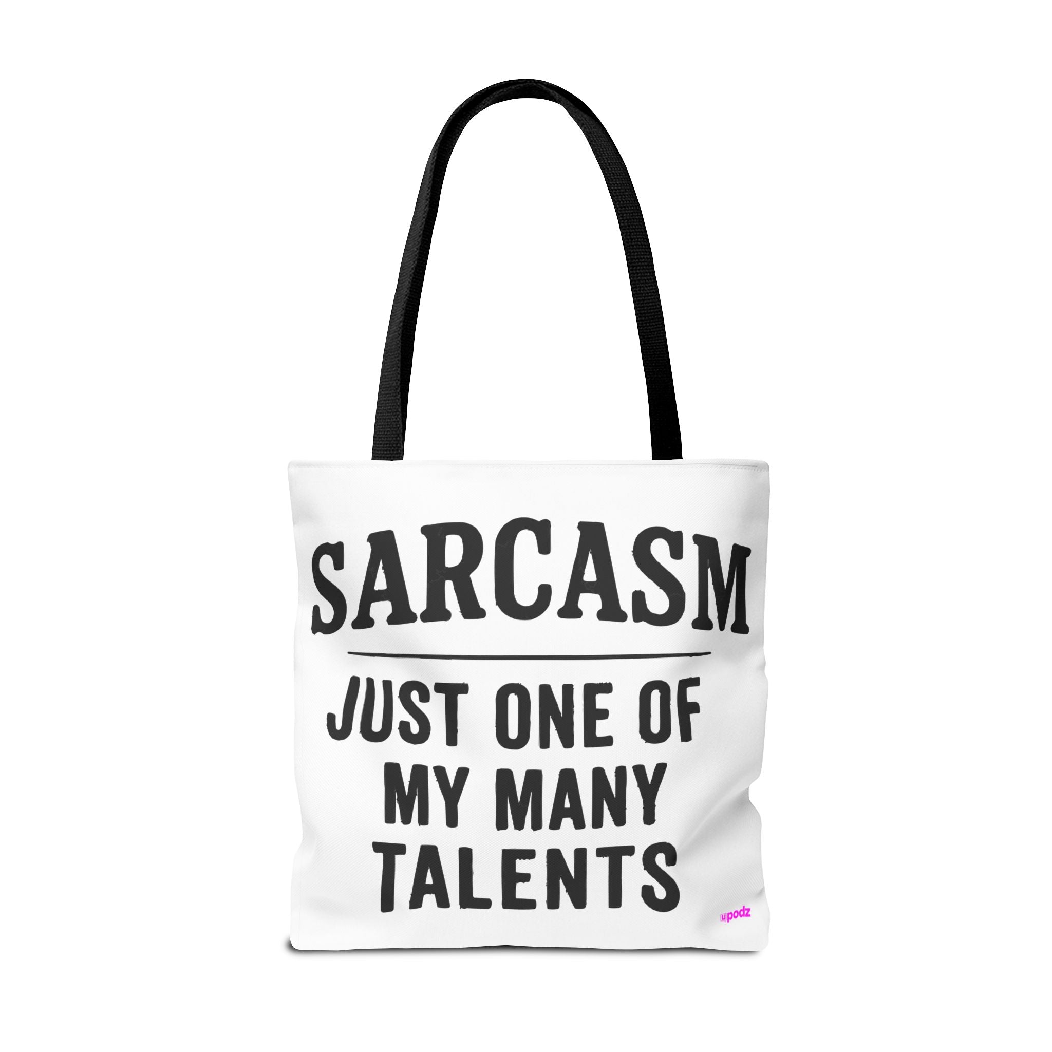 Sarcasm Tote Bag - Quirky Design, Fun Bag