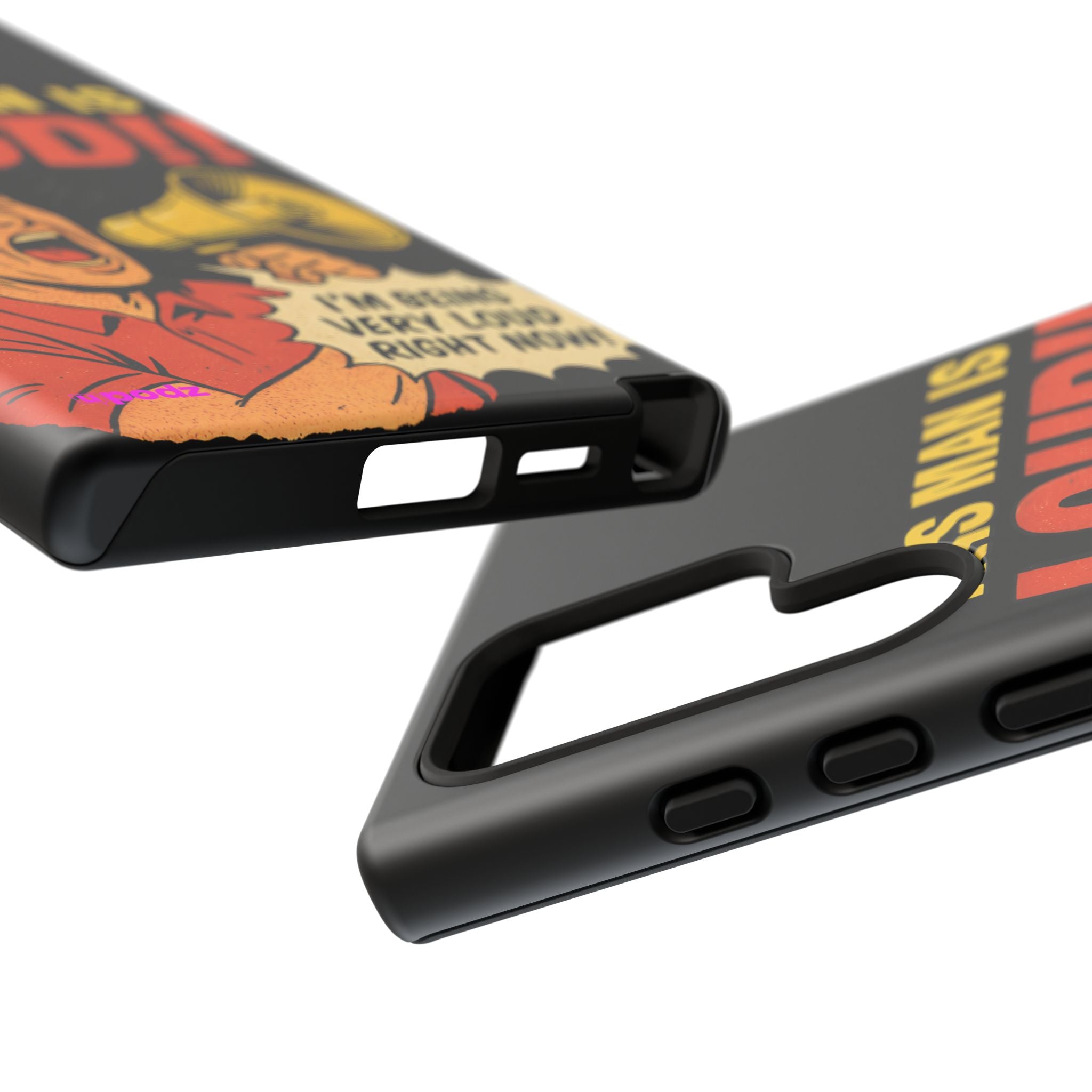 Loud Man Design, Tough Cases, Phone Cover