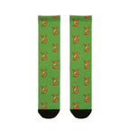 Kangaroo, Fun Funky Sublimation Crew Socks