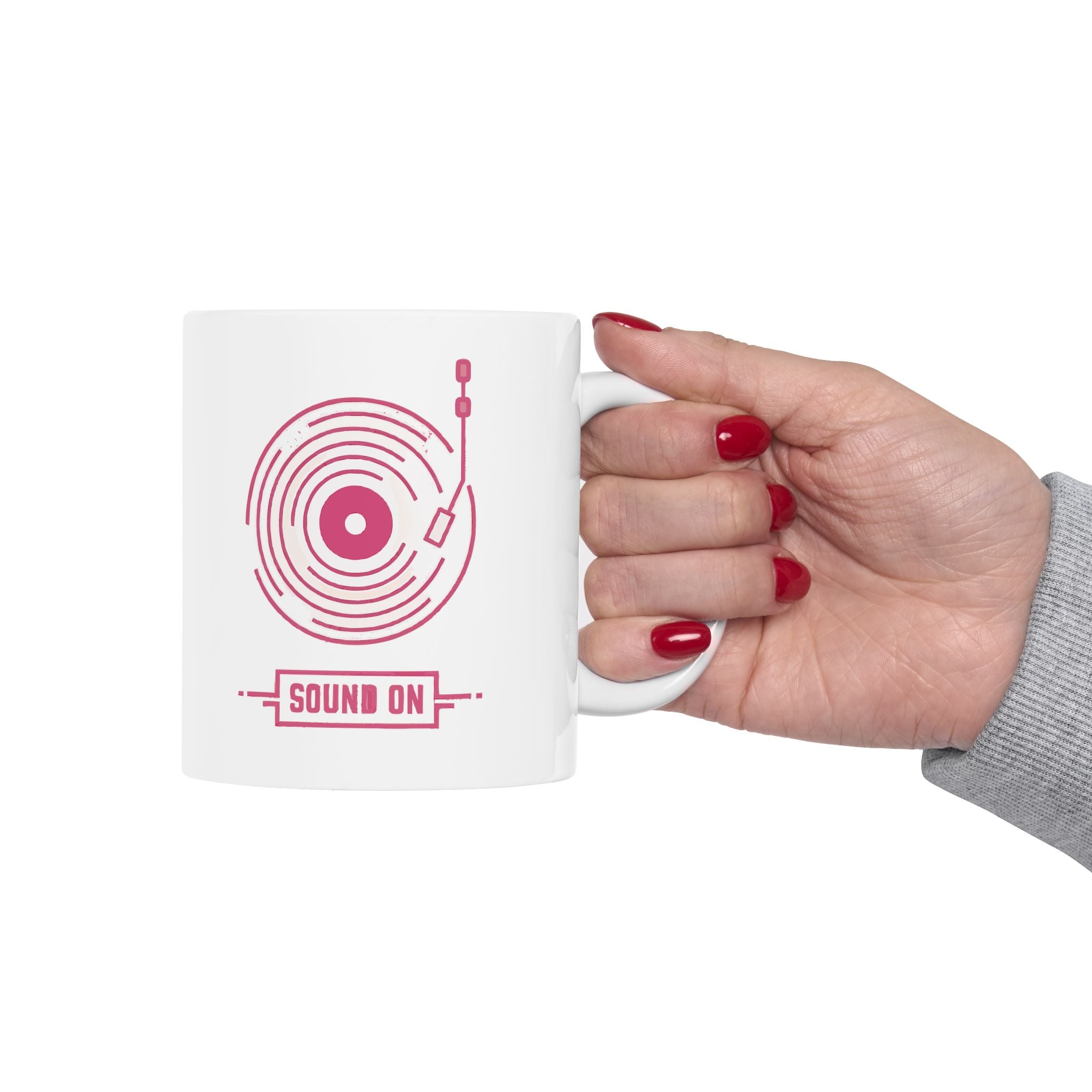 Sound On Ceramic Mug |  Personalized Mug