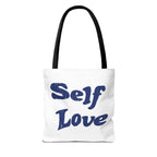 Self Love Tote Bag - Motivational Carryall