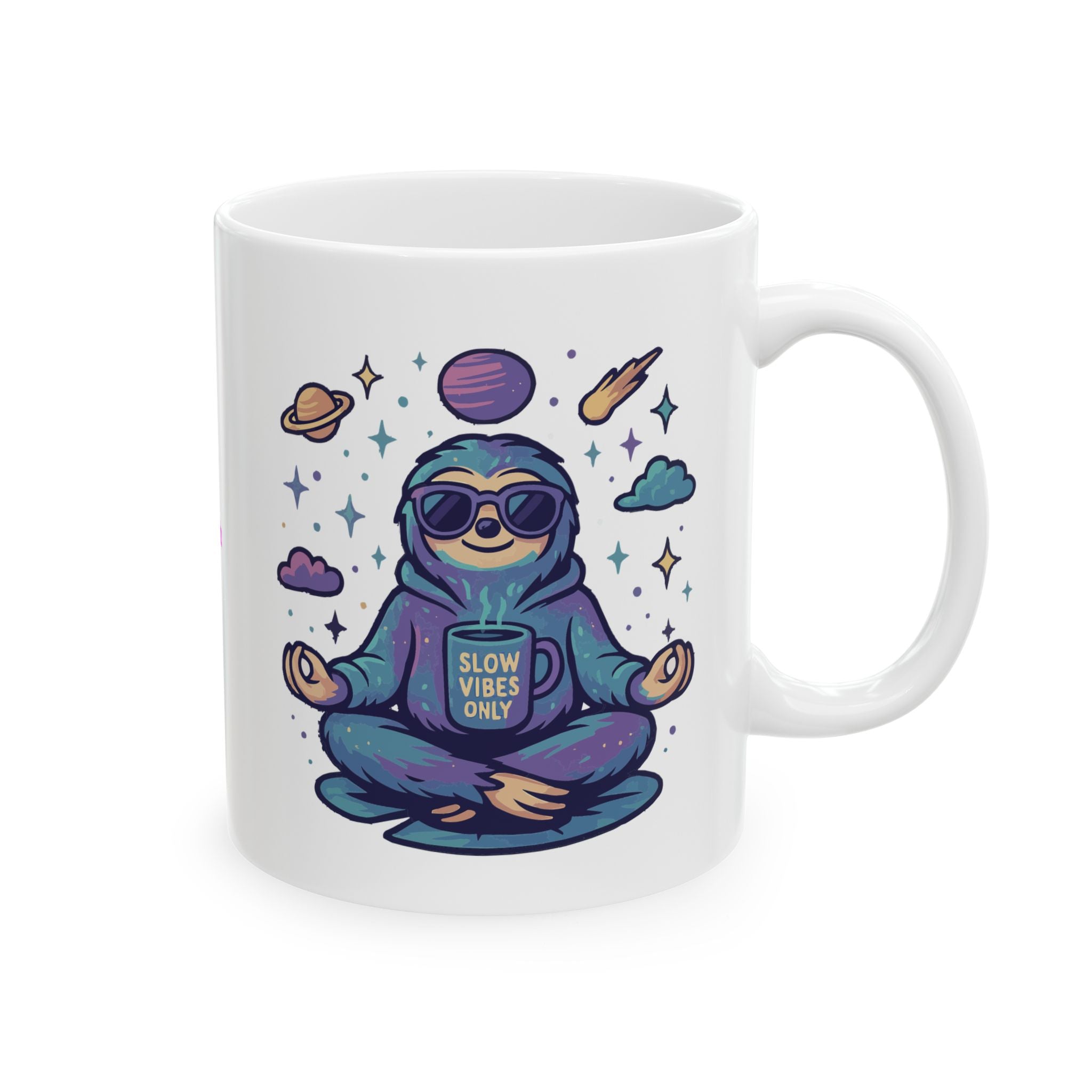 Slow Vibes Only Ceramic Mug |  Personalized Mug