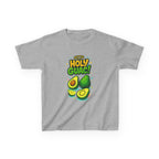 Holy Guac Kids Tee, Fun Graphic Tee, Kids Cotton T-Shirt