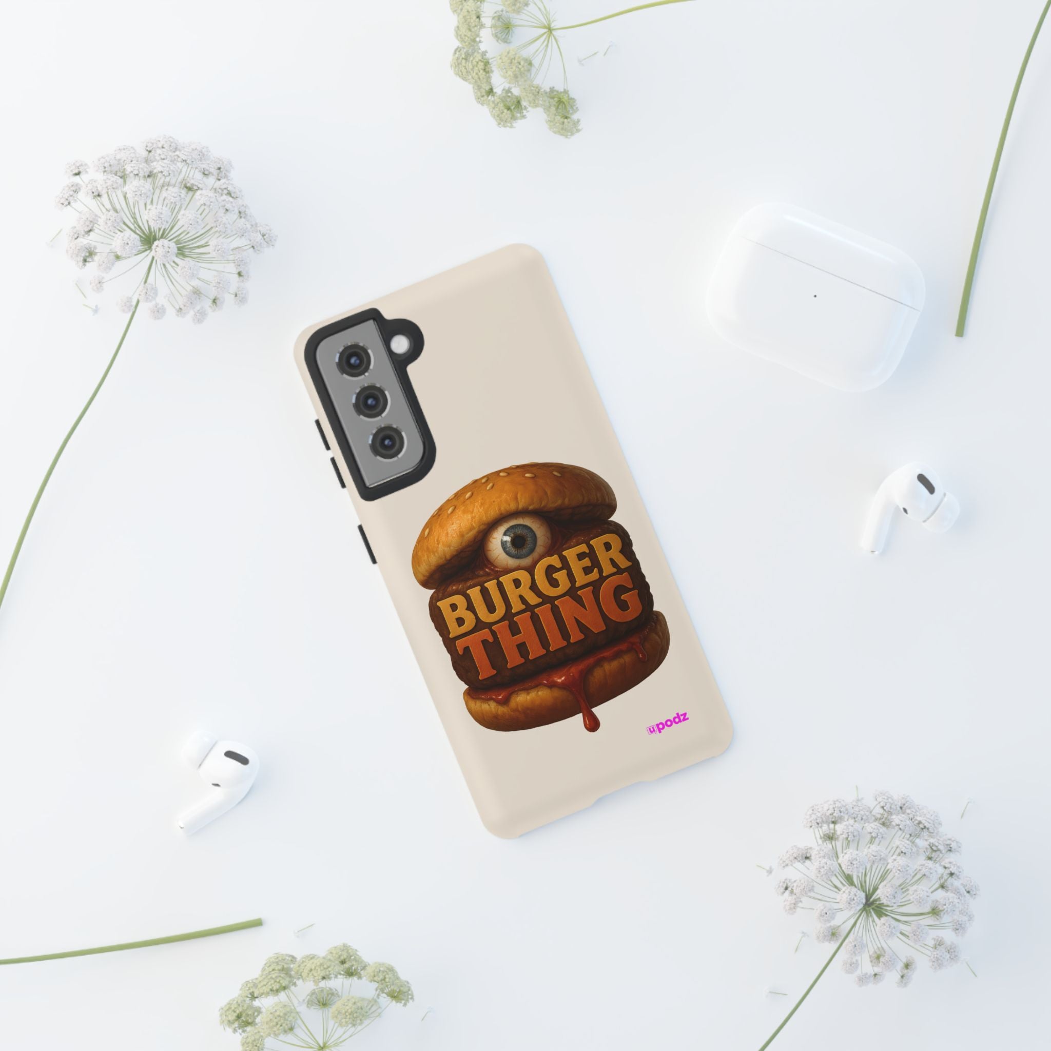 Burger Thing Design, Tough Cases, Phone Cover