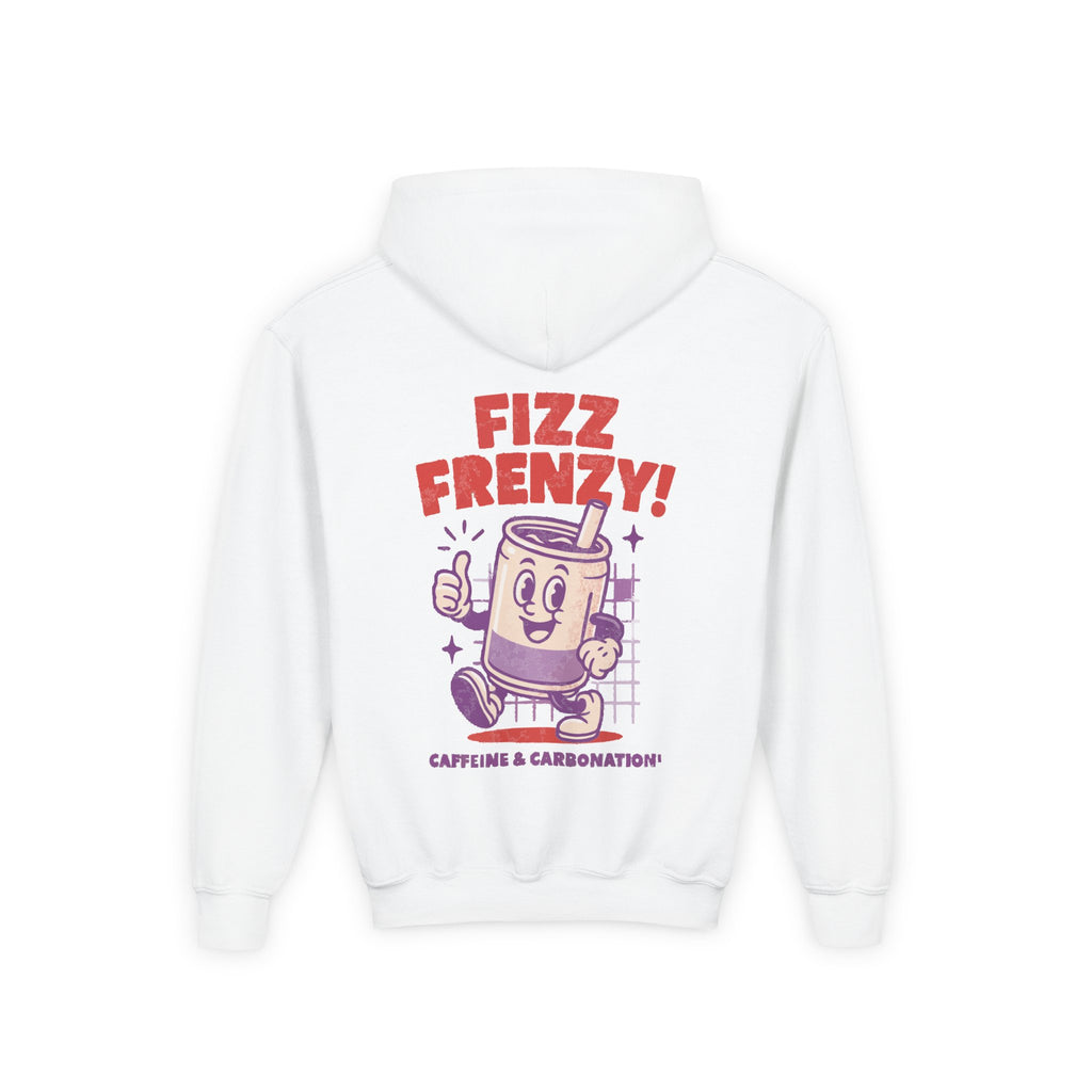 Soda Fizz Frenzy Youth Hooded Sweatshirt, Casual Wear