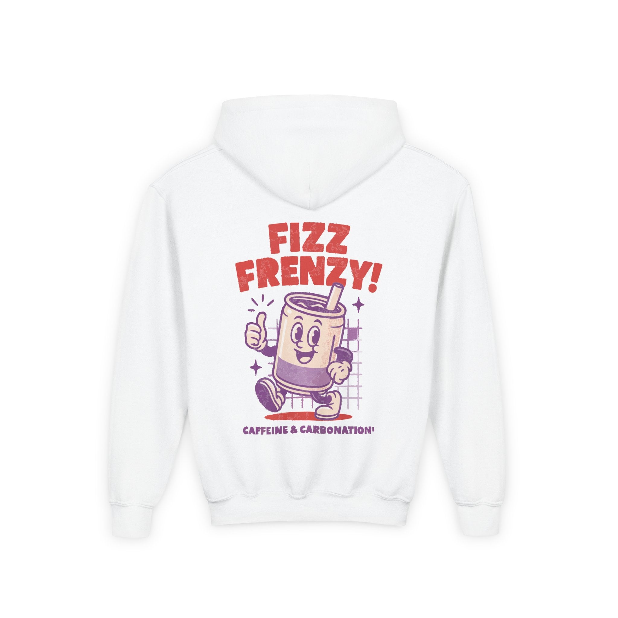 Soda Fizz Frenzy Youth Hooded Sweatshirt, Casual Wear