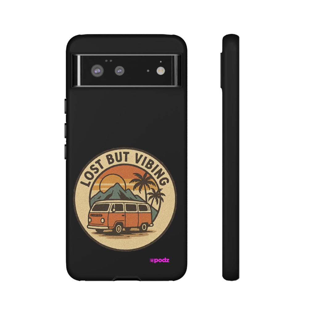 Lost But Vibing Design, Tough Cases, Phone Cover