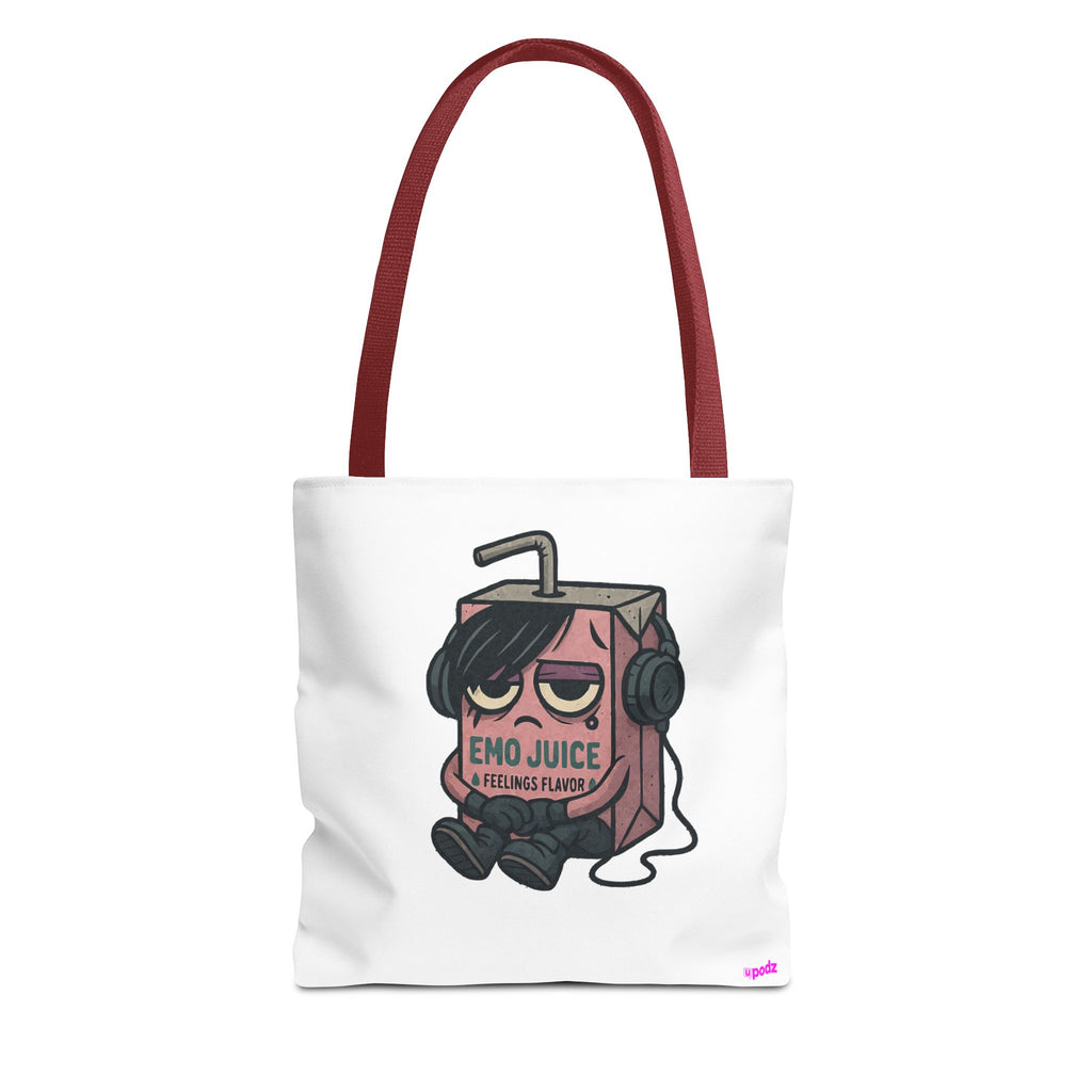 Sad Emo Tote Bag - Quirky Fun Bag