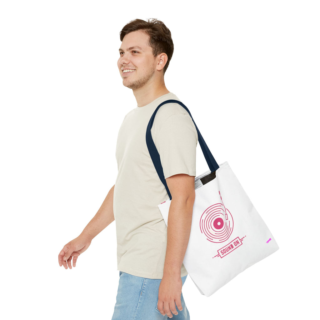 Sound On Tote Bag Design, Fun Bag