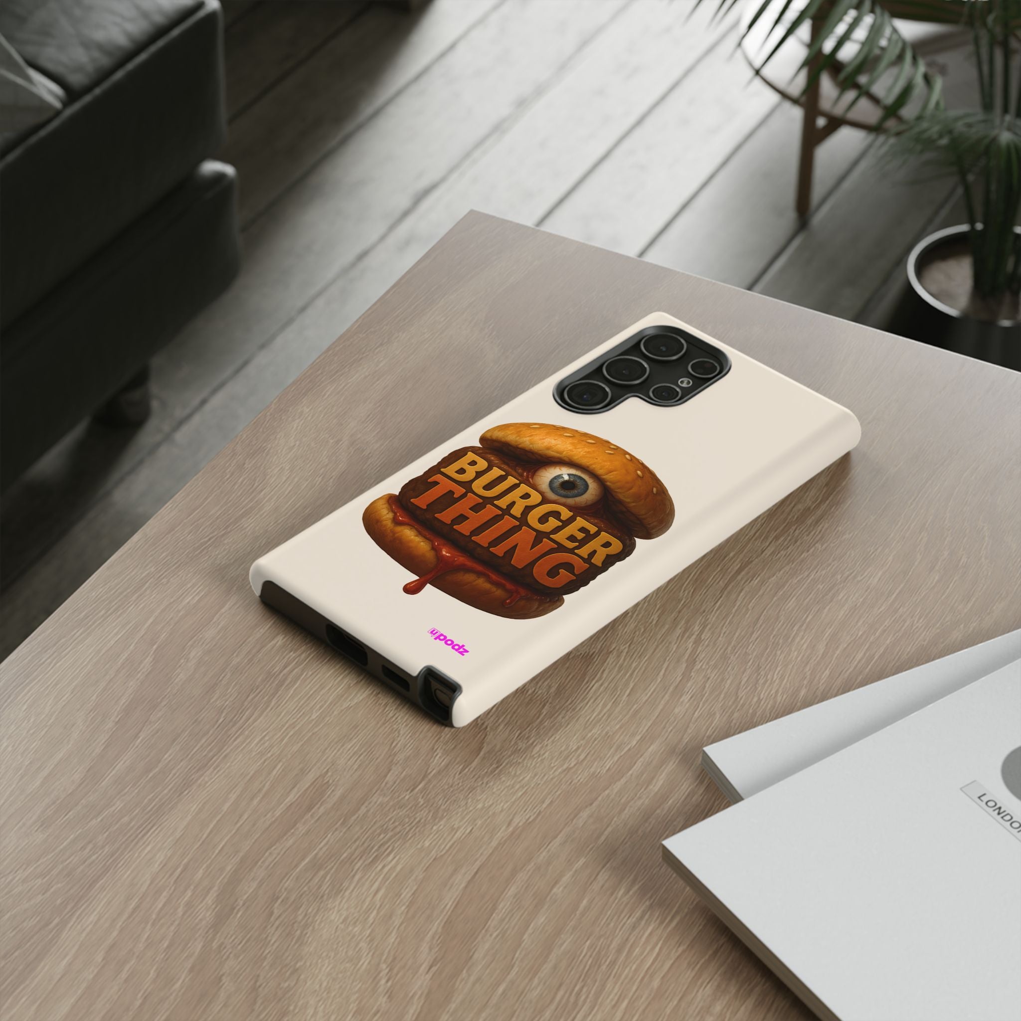 Burger Thing Design, Tough Cases, Phone Cover