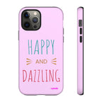 Happy Dazzling Design, Tough Cases, Phone Cover