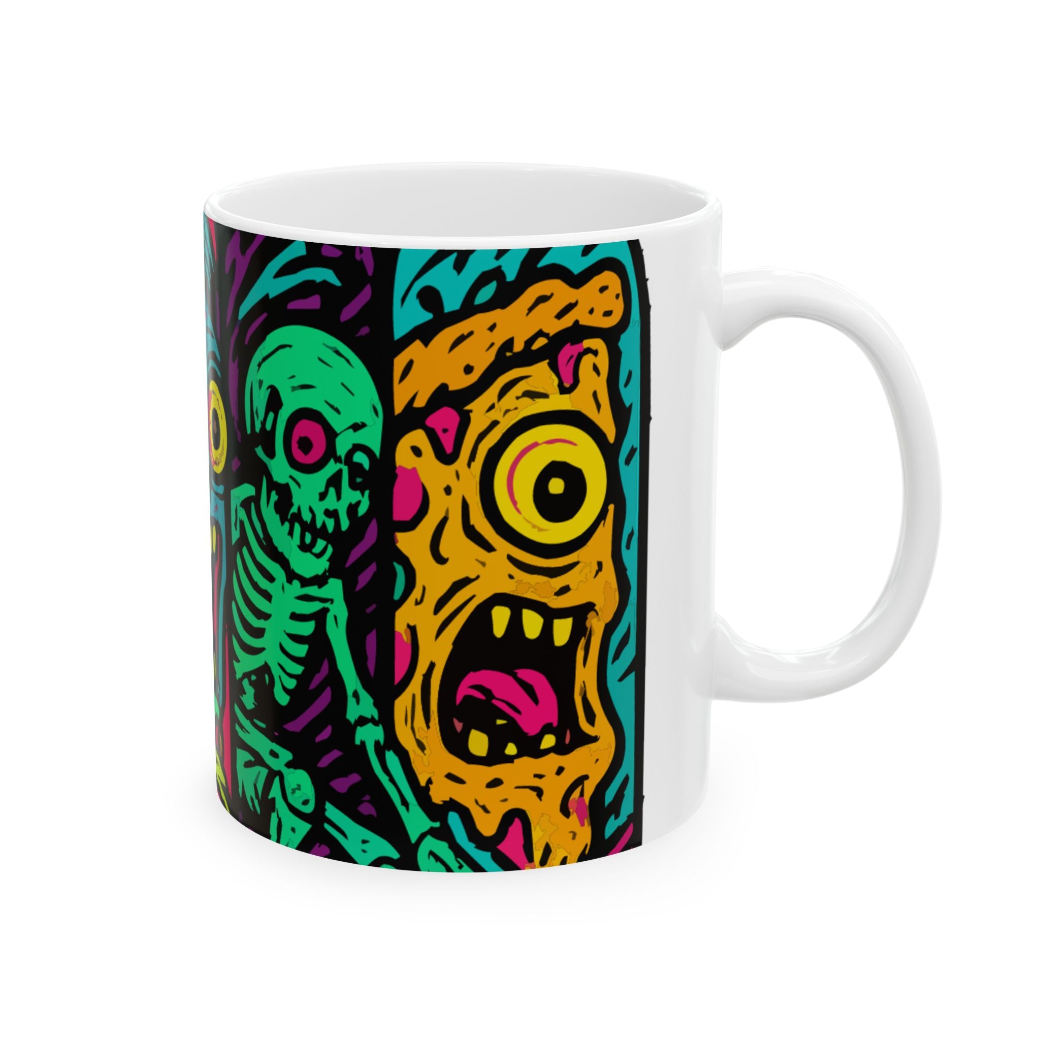Creepy Ceramic Mug |  Personalized Mug